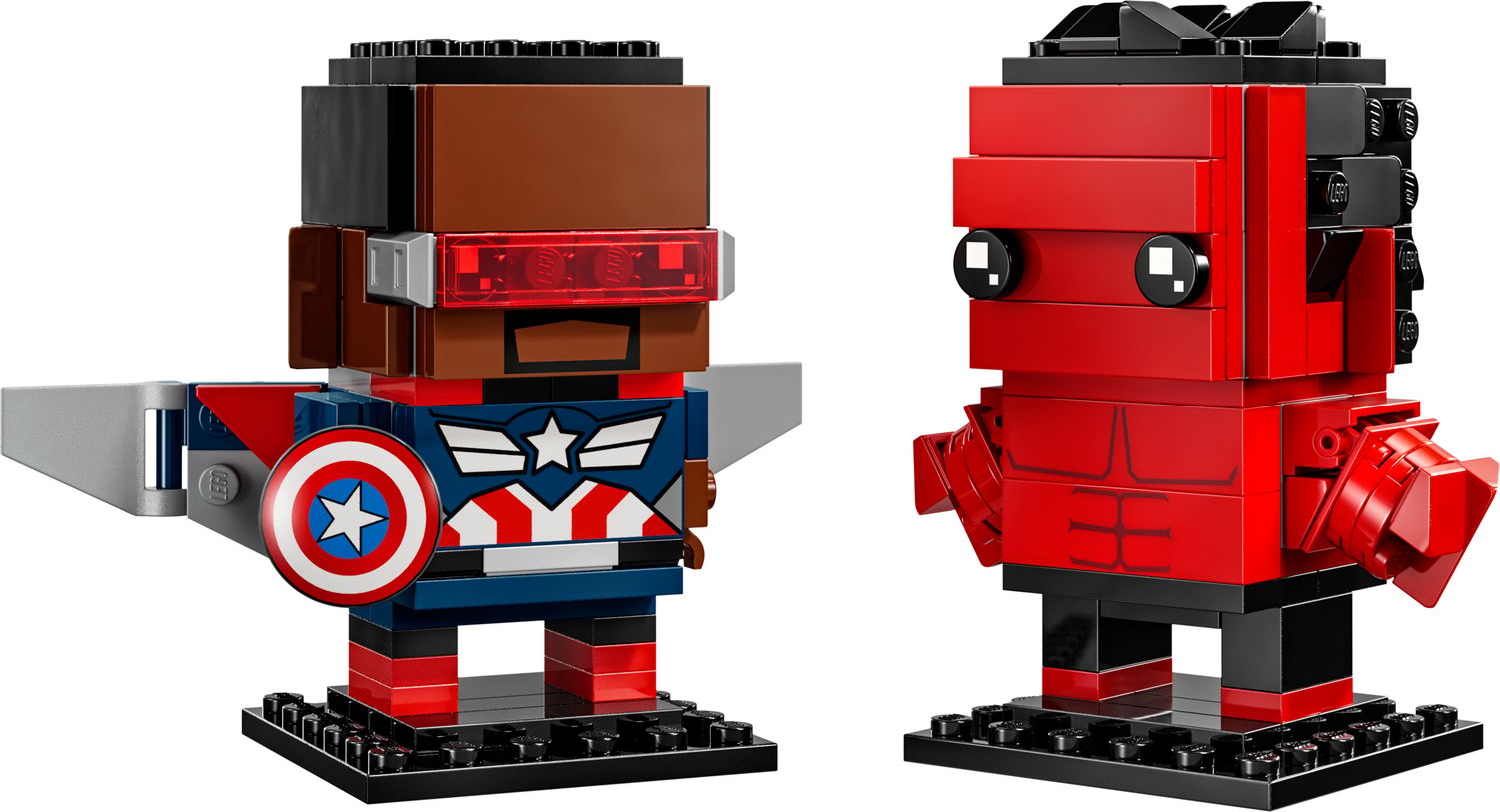 Captain America & Red Hulk Figures